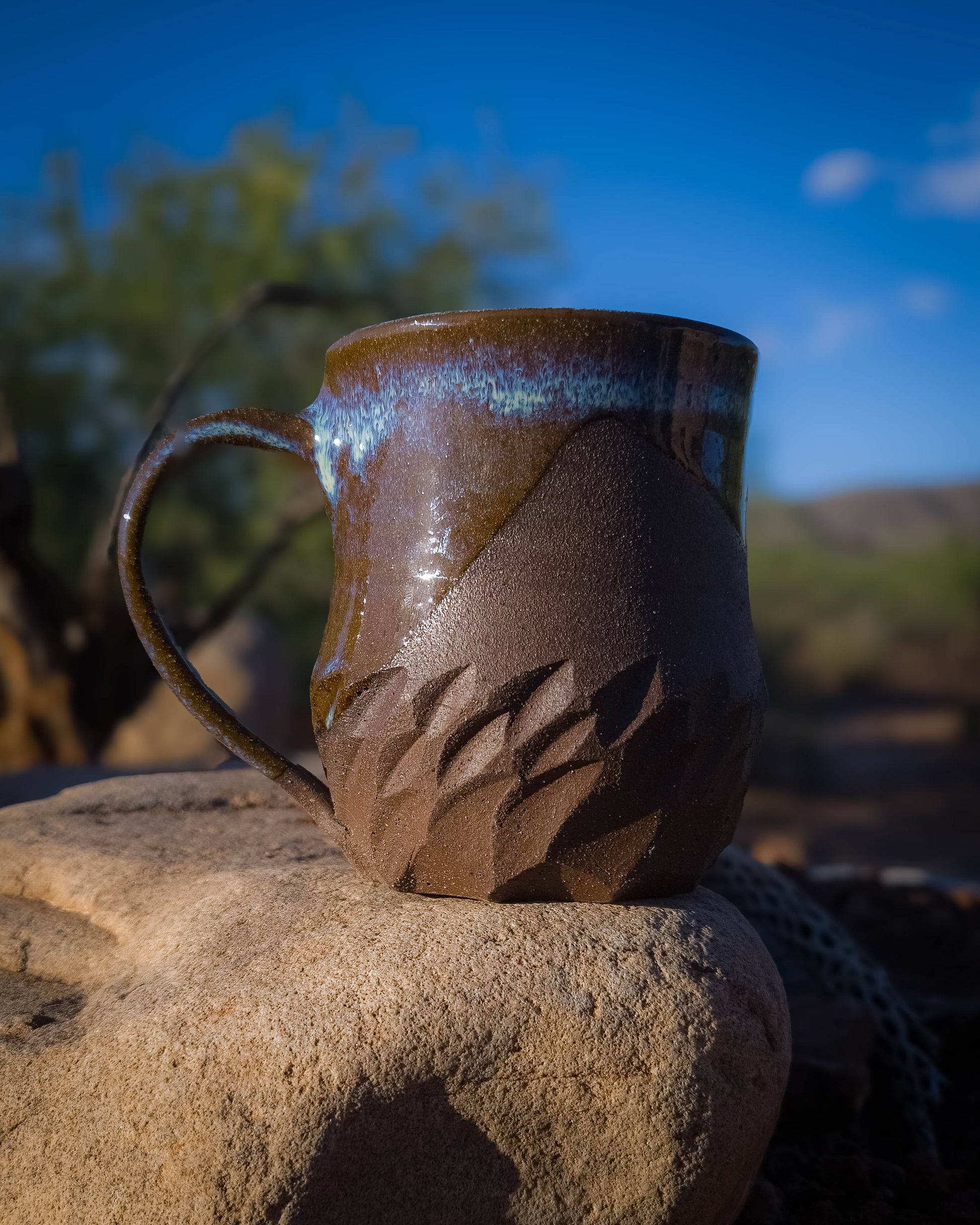 Bedrock Mug by Dirt Creature Pottery