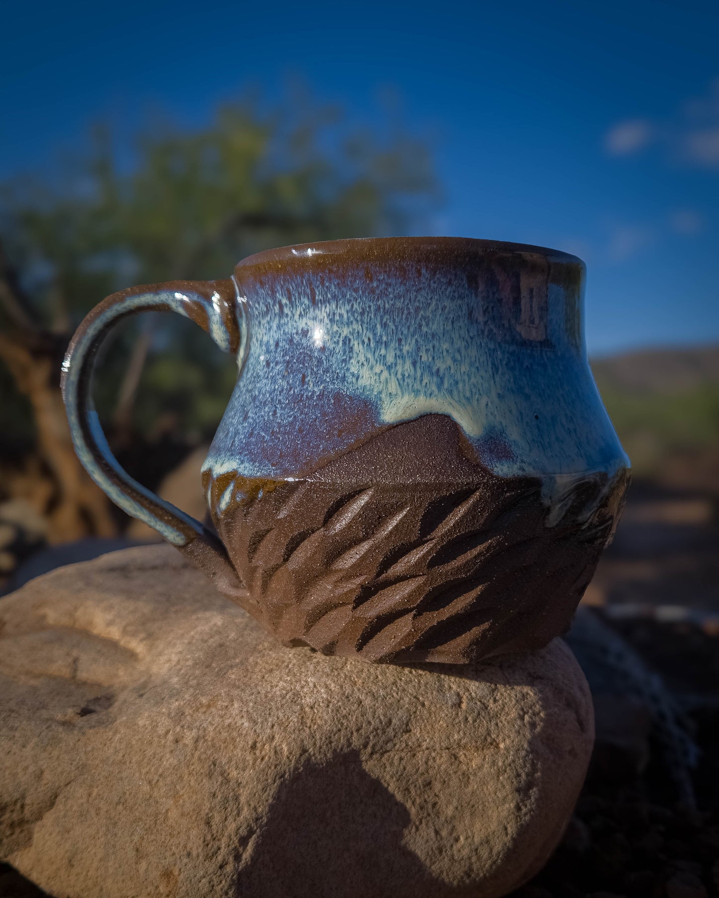 Bedrock Mug by Dirt Creature Pottery