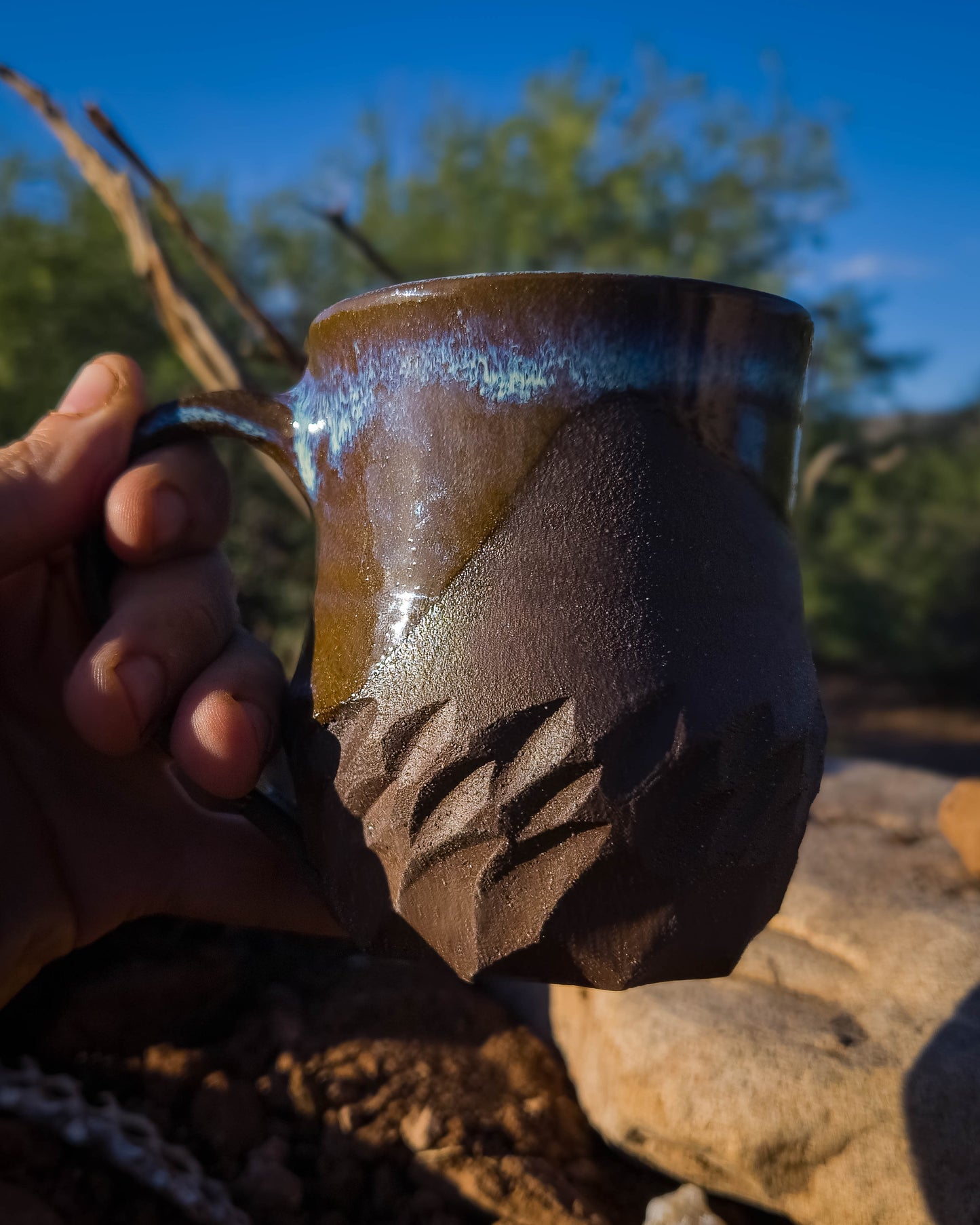 Bedrock Mug by Dirt Creature Pottery