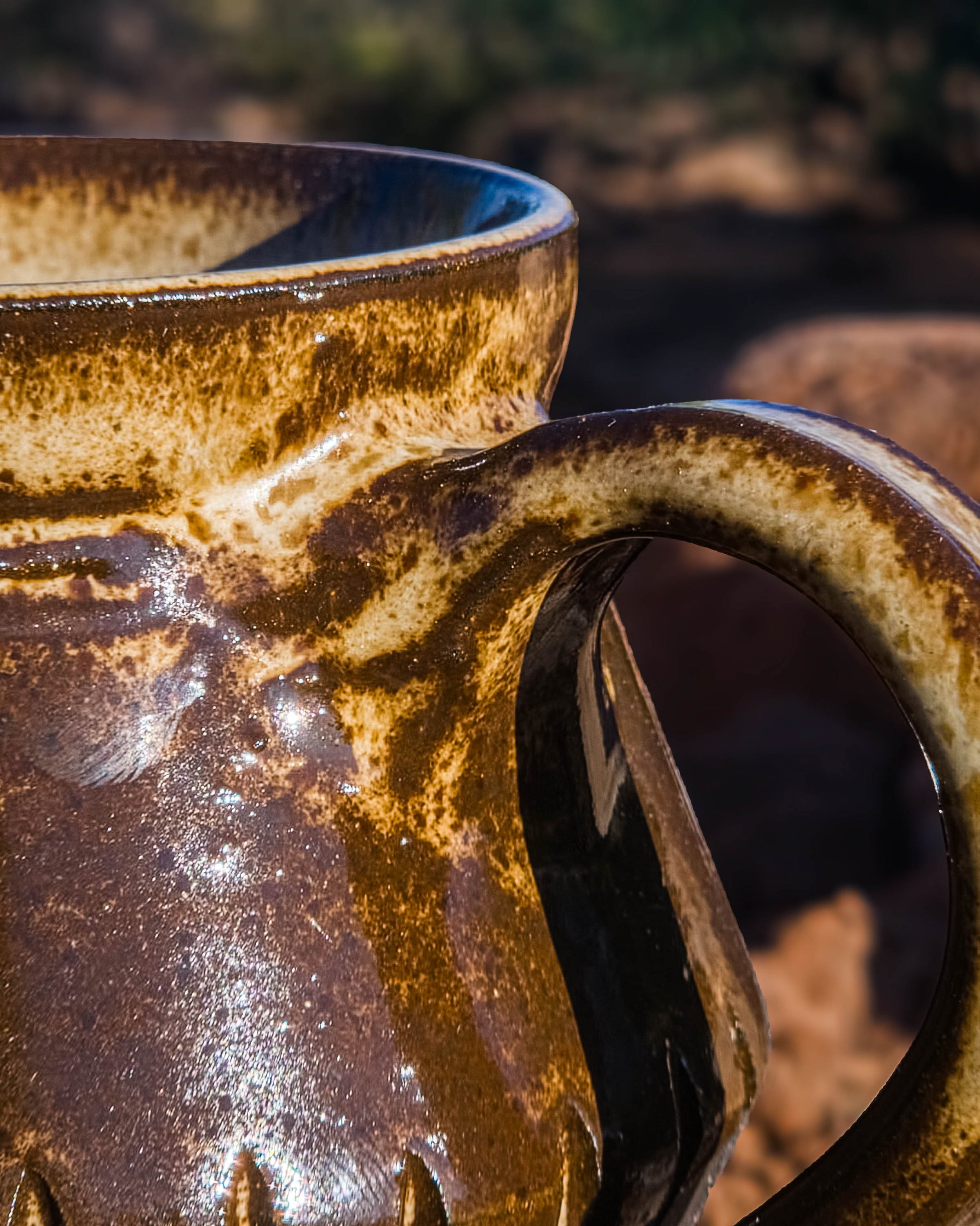 Meditation Mug • Charcoal Black by Dirt Creature Pottery