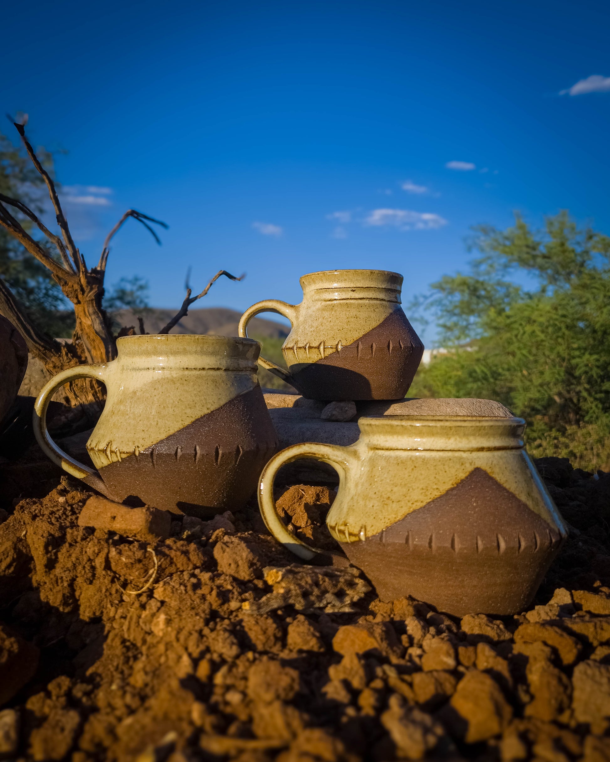 Meditation Mug • Canyon Brown by Dirt Creature Pottery