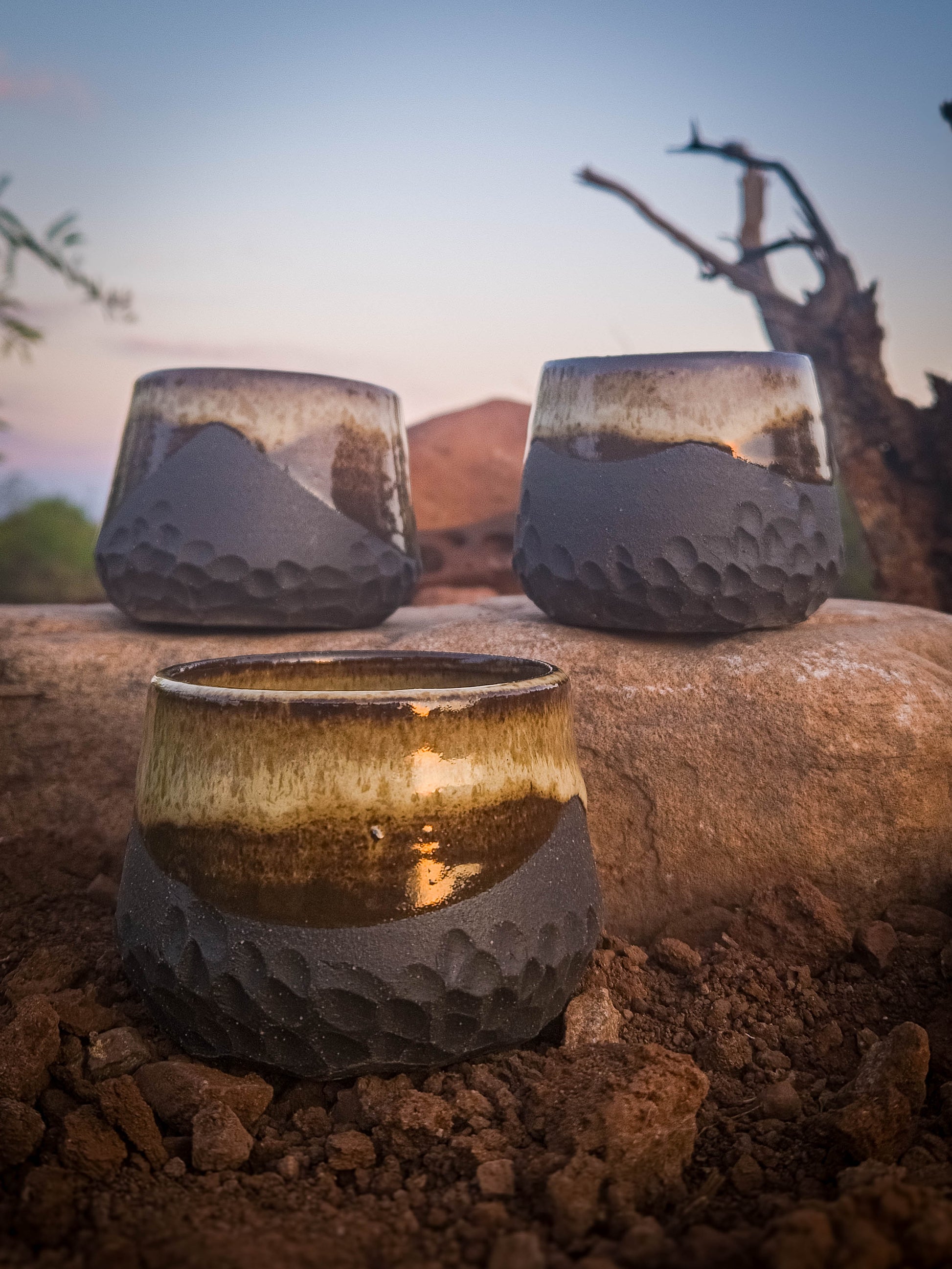 Ritual Cup (Set of 2) by Dirt Creature Pottery