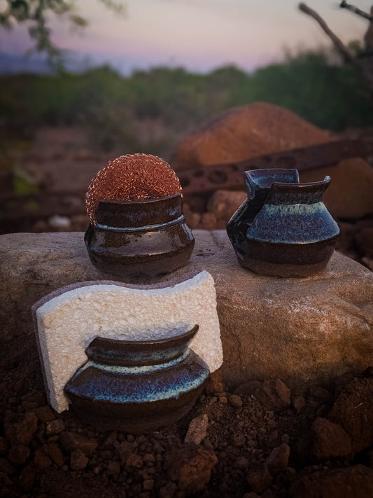 Sponge Holder by Dirt Creature Pottery
