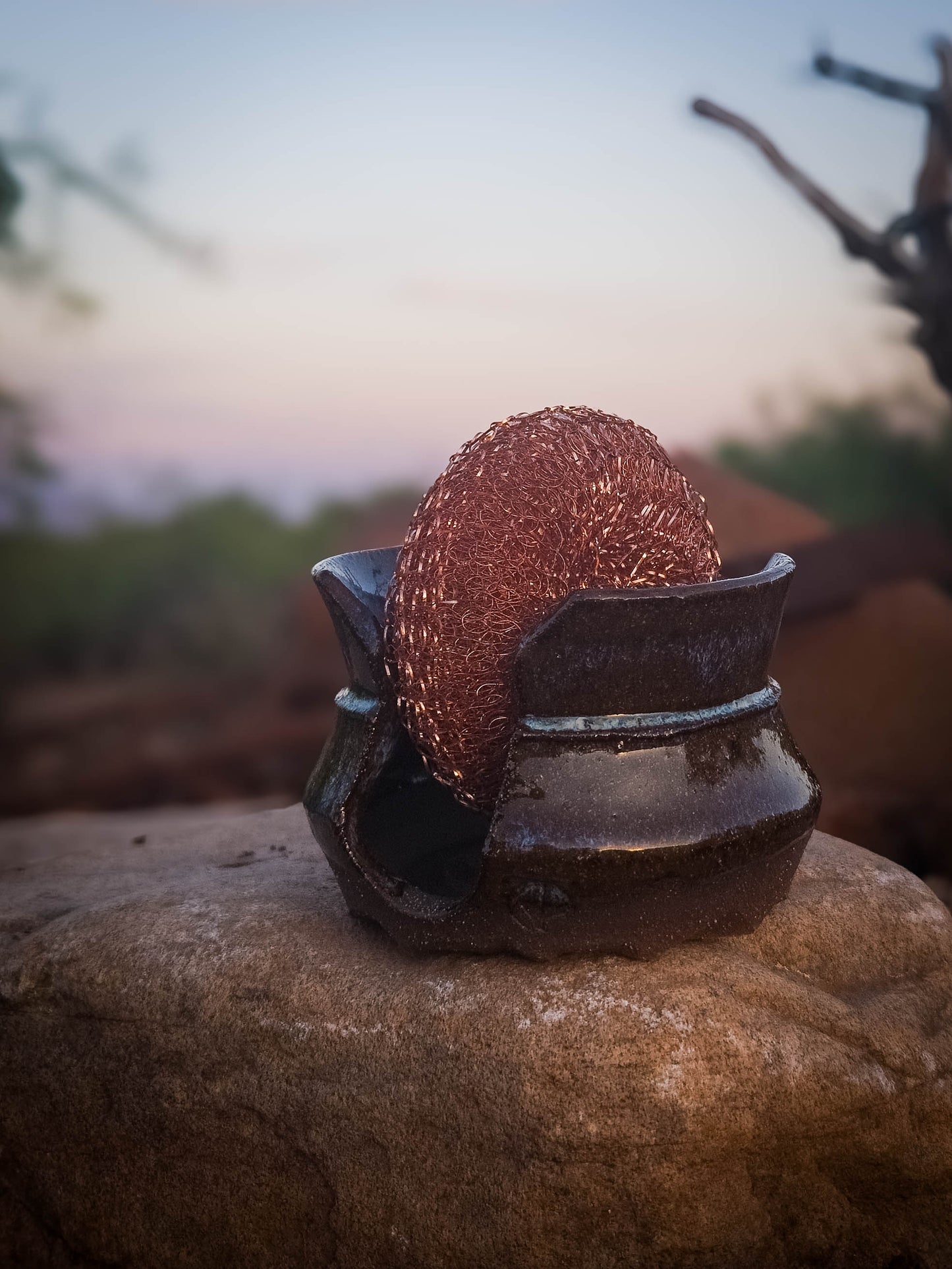 Sponge Holder by Dirt Creature Pottery