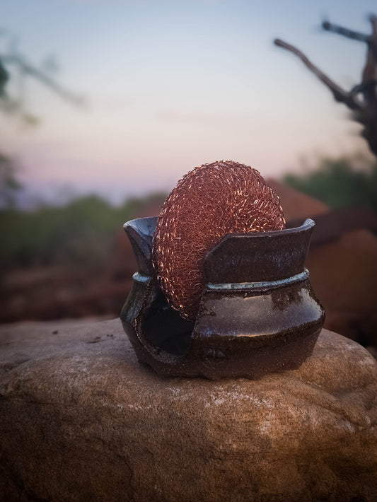 Sponge Holder by Dirt Creature Pottery
