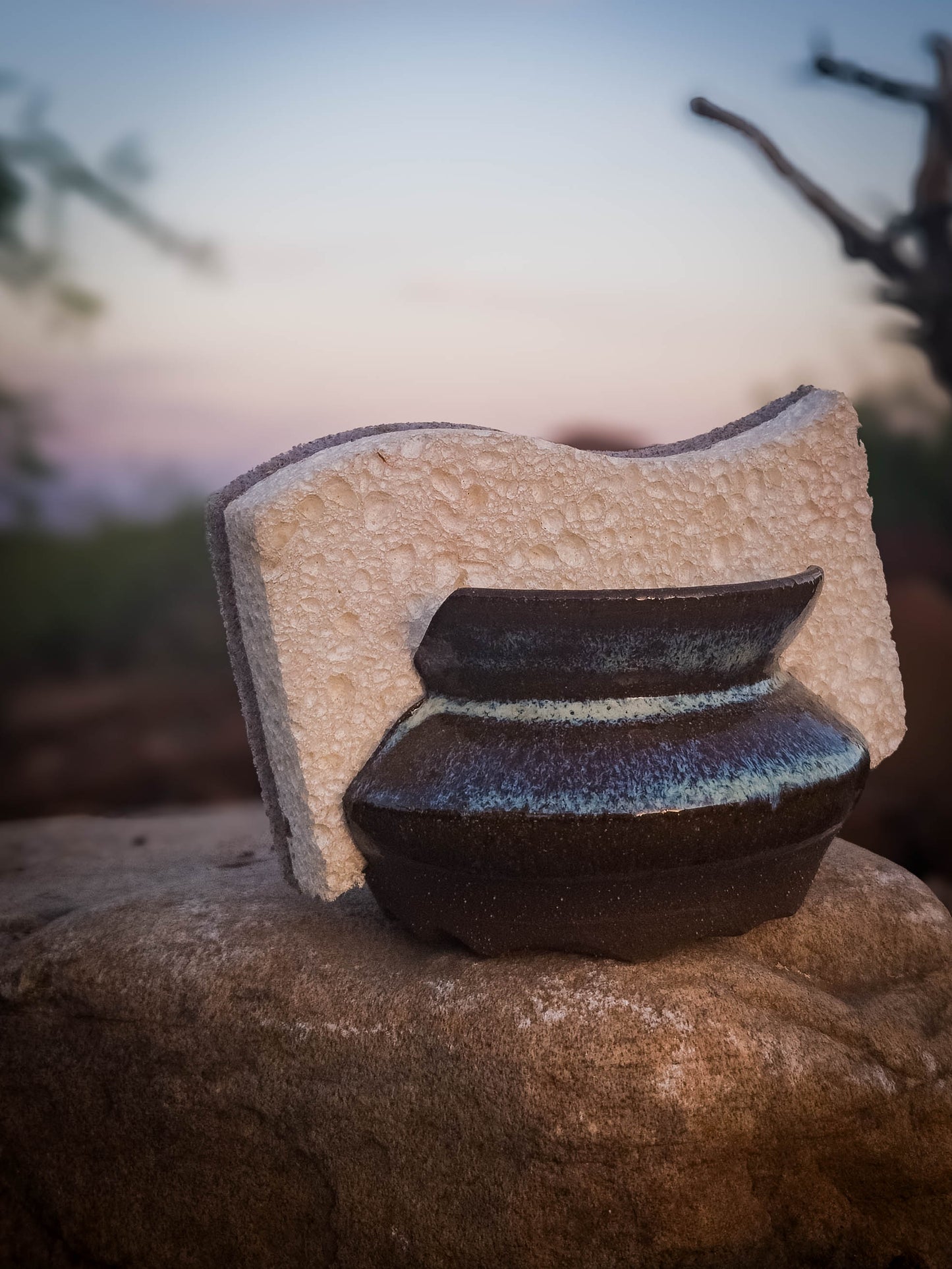 Sponge Holder by Dirt Creature Pottery