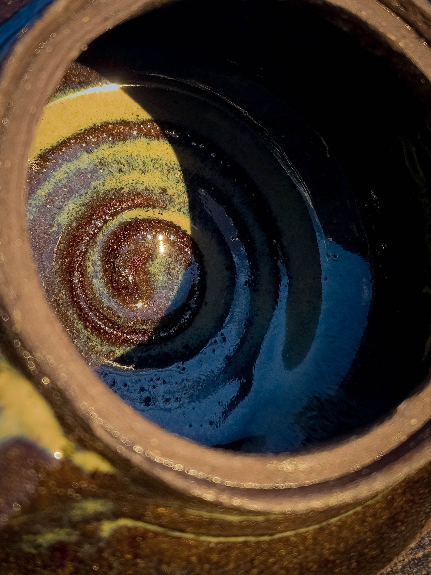 Desert Crackle Teapot #3 by Dirt Creature Pottery